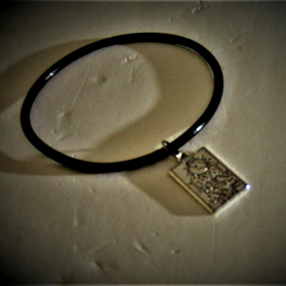 TAROT LA LUNA CHARMED RUBBER BRACELET